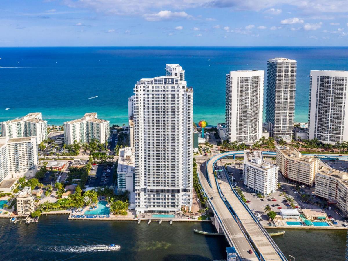 Hyde Beach House Three-Bedroom, Waterfront, Ocean And Intercostal View, Rooftop Pool, 5 Min Walk To Beach Холивуд Екстериор снимка