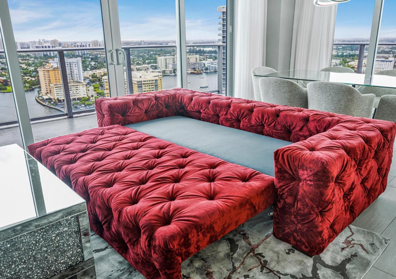 Hyde Beach House Three-Bedroom, Waterfront, Ocean And Intercostal View, Rooftop Pool, 5 Min Walk To Beach Холивуд Екстериор снимка